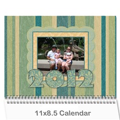 mdcal - Wall Calendar 11  x 8.5  (12-Months)