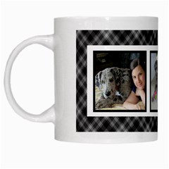 White And Black Mug