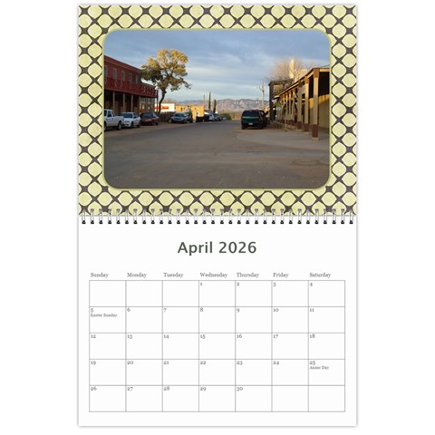 My General Purpose Picture Calendar 11x8 5 By Deborah Apr 2026