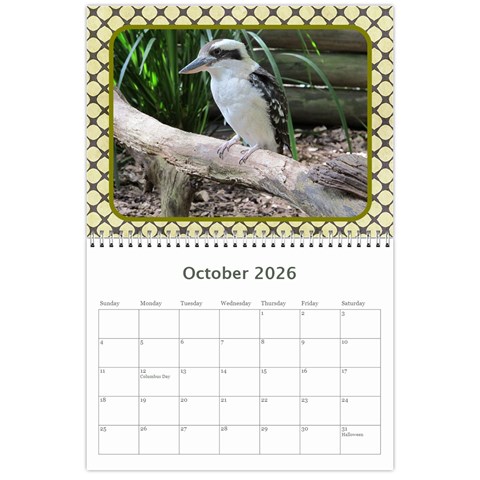 Landscape Picture Calendar By Deborah Oct 2026