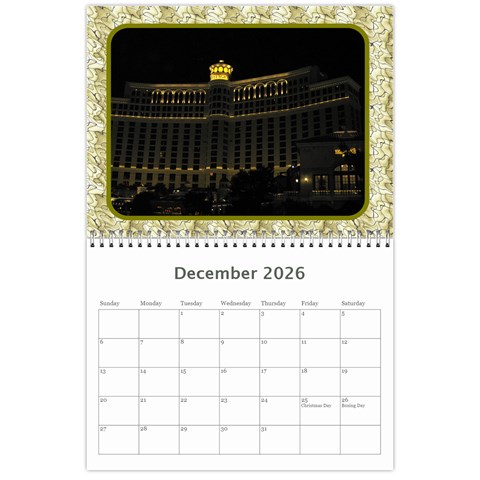 Landscape Picture Calendar By Deborah Dec 2026