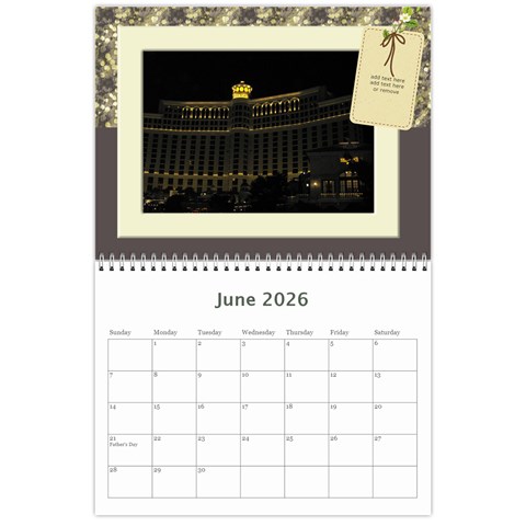 My Vacation Photo Calendar By Deborah Jun 2026