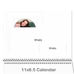 every year - Wall Calendar 11  x 8.5  (12-Months)