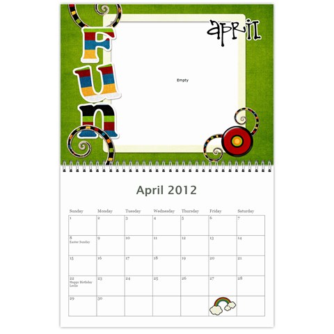 Nan Calendar 4 By Connie Goates Apr 2012