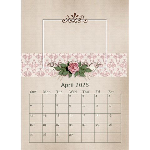 Desktop Calendar 6  X 8 5 : Our Family By Jennyl Apr 2025