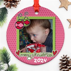 2024 Chistmas - Ornament (Round)
