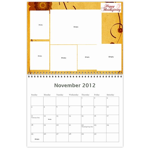 799 Calendar By Mandi Nov 2012