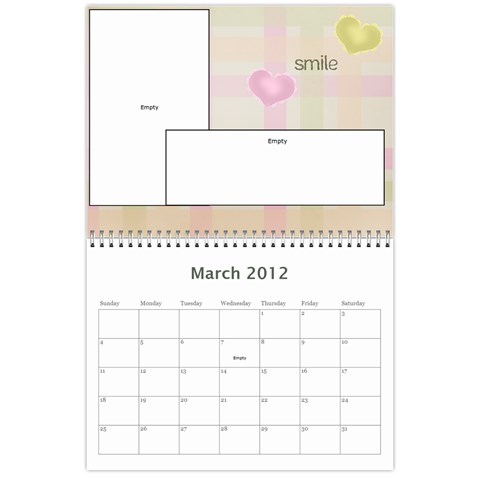 799 Calendar By Mandi Mar 2012