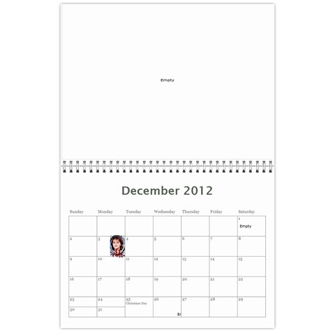 Kalendar By Tania Dec 2012
