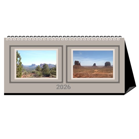 Coffee And Cream 2026 Desktop Calendar (11 Inch) By Deborah Cover