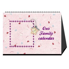 Our Family desktop calendar - Desktop Calendar 8.5  x 6 