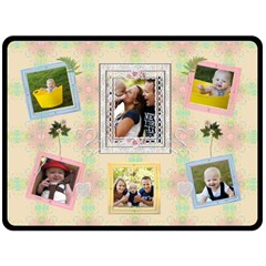 Pretty Family Xl Fleece Blanket