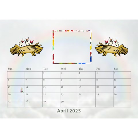 2025 Desktop Calendar 1 By Kim Blair Apr 2025