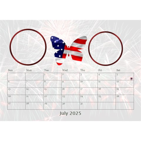 2025 Desktop Calendar 1 By Kim Blair Jul 2025