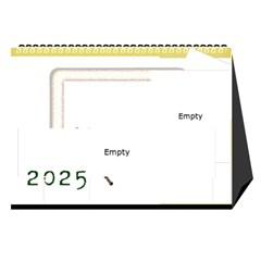 2025 Desktop Calendar 8 5x6