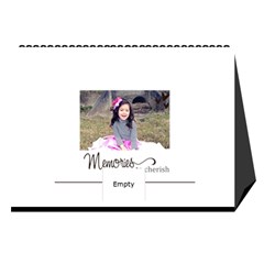 Desktop Calendar 8 5  X 6 : Memories To Cherish