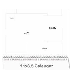 every year - Wall Calendar 11  x 8.5  (12-Months)