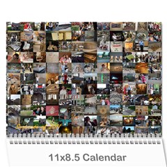  Summer of 2011 Calendar - Wall Calendar 11  x 8.5  (12-Months)