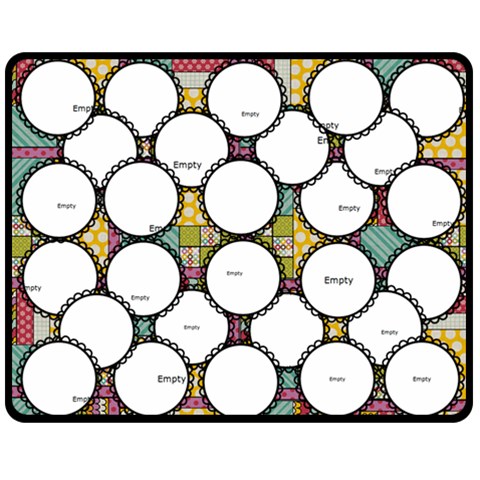 Chita Christmas By Crystal Garcia 60 x50  Blanket Front