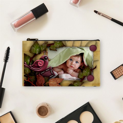 Small Cosmetic Bag Xmas Gift By Amarie Front