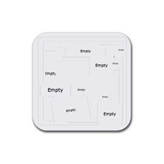 flower gift - Rubber Coaster (Square) flower gift - Rubber Coaster (Square)