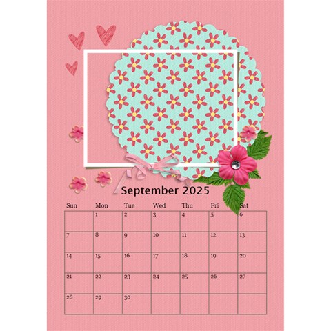Desktop Calendar 6  X 8 5 : My Sweet Lil  Princess By Jennyl Sep 2025
