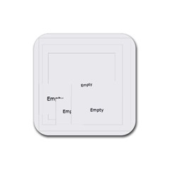 happy summer - Rubber Coaster (Square) happy summer - Rubber Coaster (Square)