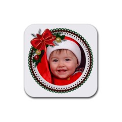 Christmas Coaster - Rubber Coaster (Square) Christmas Coaster - Rubber Coaster (Square)