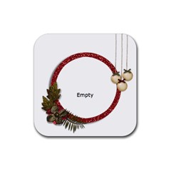 Coaster: Christmas2 - Rubber Coaster (Square) Coaster: Christmas2 - Rubber Coaster (Square)