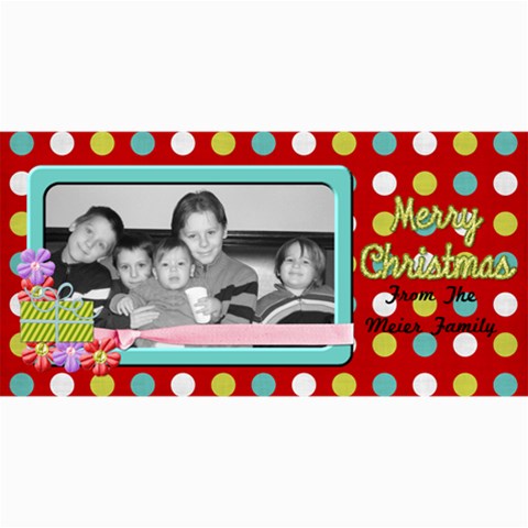 Holiday Card 2 By Martha Meier 8 x4  Photo Card - 6