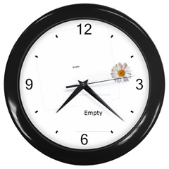 Pretty Pink Floral Clock