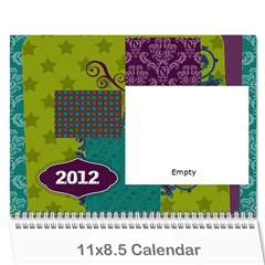 calendar 2012 - Wall Calendar 11  x 8.5  (12-Months)