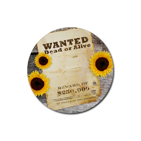 Cowboy´s Partu Round Coaster 02 By Carol Front