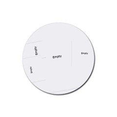 Cowboy´s partu Round coaster 02 - Rubber Coaster (Round) Cowboy´s partu Round coaster 02 - Rubber Coaster (Round)