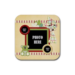 Happy Holidays Coaster 2 - Rubber Coaster (Square) Happy Holidays Coaster 2 - Rubber Coaster (Square)