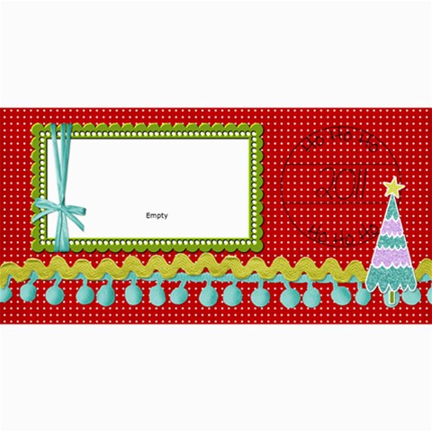 Ho Ho Ho Card By Martha Meier 8 x4  Photo Card - 3