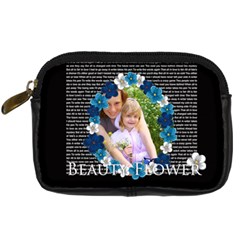 flower - Digital Camera Leather Case flower - Digital Camera Leather Case