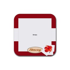Tropical Vacation Coaster 4 - Rubber Coaster (Square) Tropical Vacation Coaster 4 - Rubber Coaster (Square)
