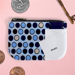 mini coin purse - blue mini coin purse - blue