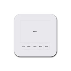 Baby ABC coaster - Rubber Coaster (Square)