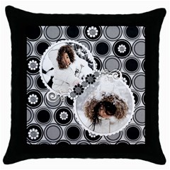 throw pillow - a (5 styles) - Throw Pillow Case (Black) throw pillow - a (5 styles) - Throw Pillow Case (Black)