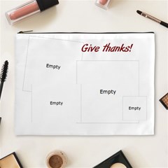 give thanks cosmetic bag (XL)