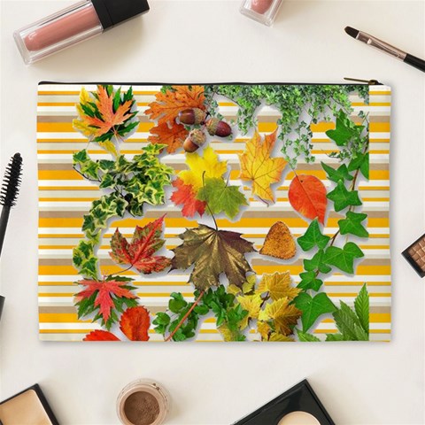 Give Thanks Cosmetic Bag (xl) By Elena Petrova Back