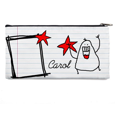 Garabatos Pencil Case 01 By Carol Back