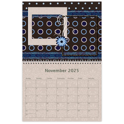 2025 Wall Calendar 11x8 5 By Angel Nov 2025