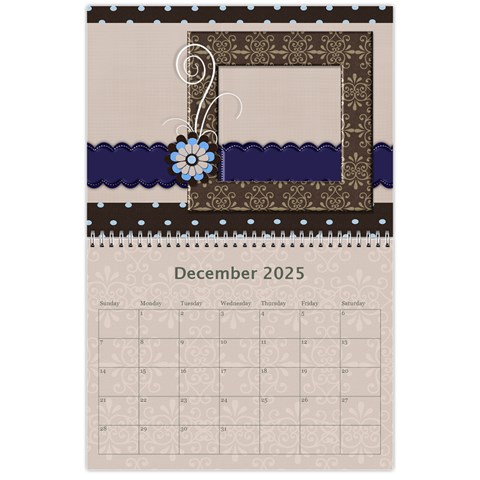 2025 Wall Calendar 11x8 5 By Angel Dec 2025