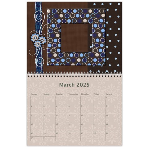 2025 Wall Calendar 11x8 5 By Angel Mar 2025