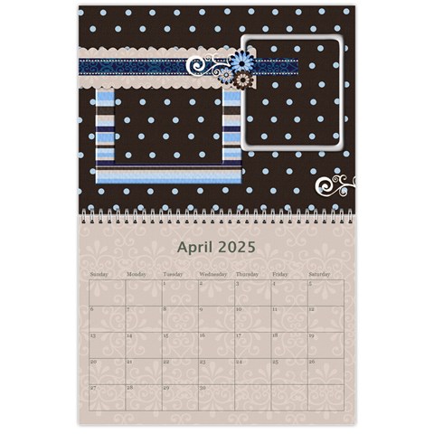 2025 Wall Calendar 11x8 5 By Angel Apr 2025