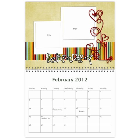 Nannys Calender By Sandra Oldham Feb 2012