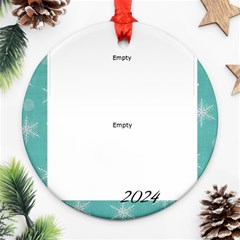 2-sided round 5 - Round Ornament (Two Sides) 2-sided round 5 - Round Ornament (Two Sides)
